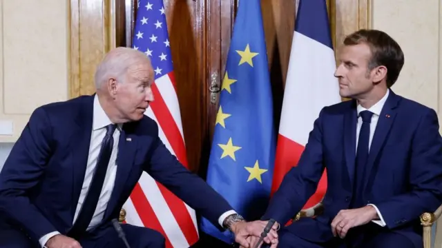 biden ve macron