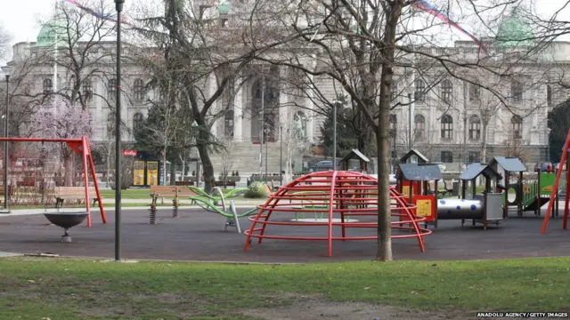 सर्बिया का बेलग्रेड शह