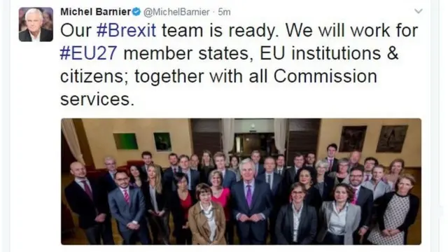 nhóm đàm phán Brexit của EU