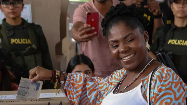 Francia Márquez vota