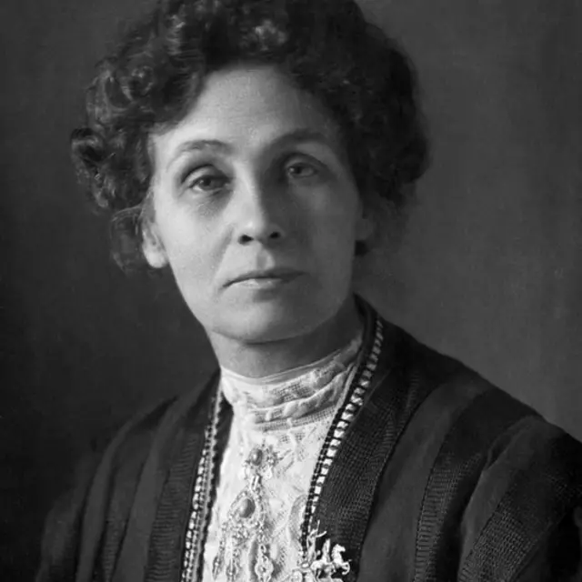 Emmeline Pankhurst (1857-1928),