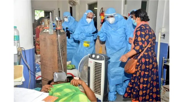 गोव्याचे मुख्यमंत्री प्रमोद सावंत यांनी गोवा मेडिकल कॉलेजला 11 मे रोजी भेट दिली होती.