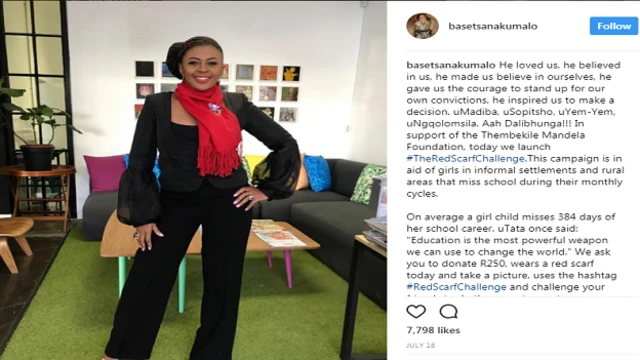 Basetsana Kumalo Instagram