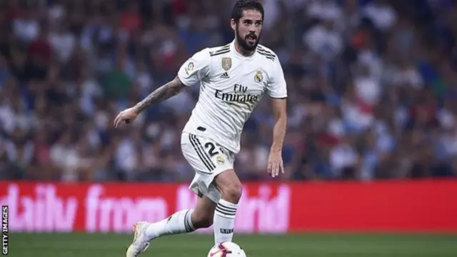 Chelsea yipfuza kugura Isco wa Real Madrid