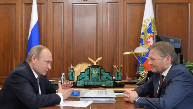 Путин и Титов