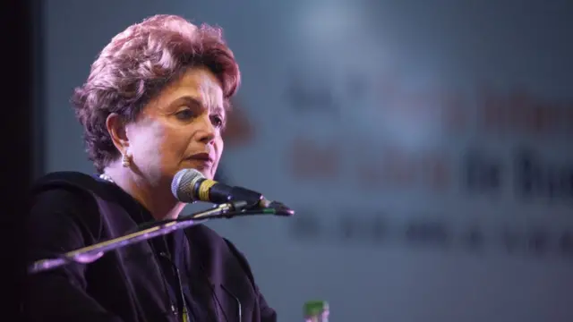 La expresidenta de Brasil, Dilma Rousseff