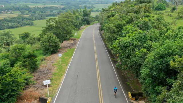 Ciclista en Colombia