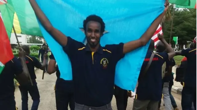 Aadan Cabdiqaadir oo huwan calankiisa