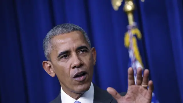 الرئيس الأمريكي المنصرف باراك أوباما