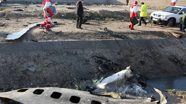 Ukraine plane crash in Iran