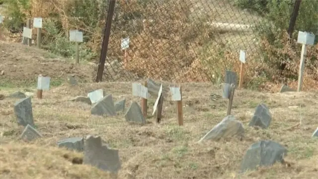 बारामूला के क़ब्रिस्तान में चरमपंथियों को दफ़न किया जाता है