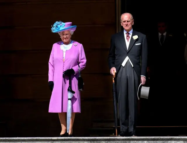 महारानी और प्रिंस फ़िलिप