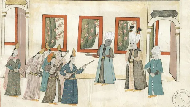 شاہی حرم کی کنیزیں