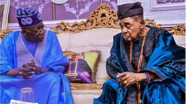 Tinubu ati Alaafin Ọyọ