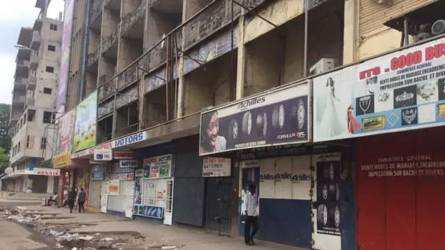 De nombreux habitants de Kinshasa sont restés chez eux.