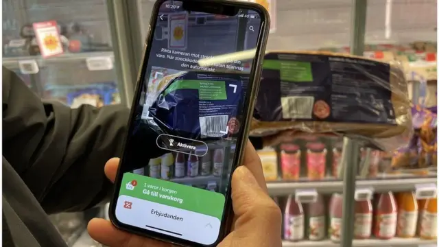 Магазин в Швеции