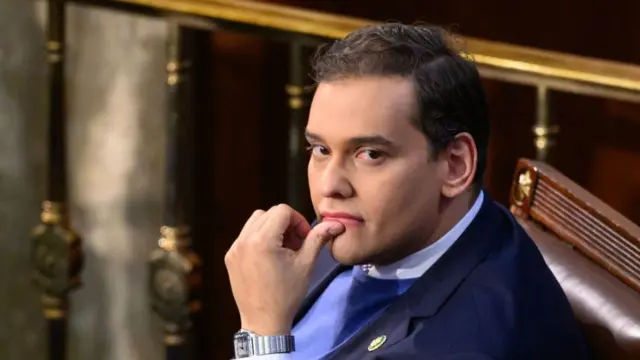 George Santos en el Congreso.