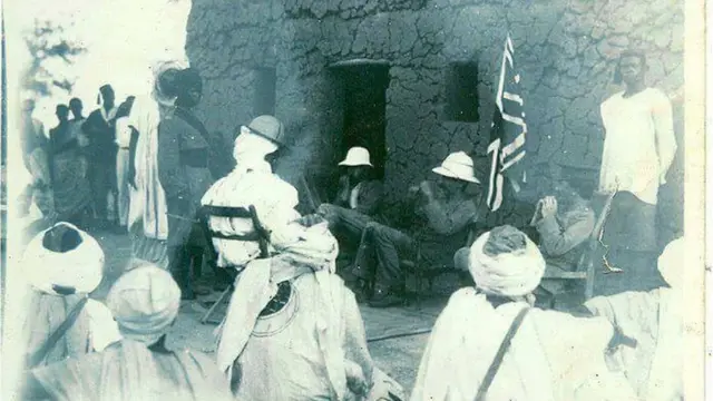 Sarkin Kano Abbas da turawa