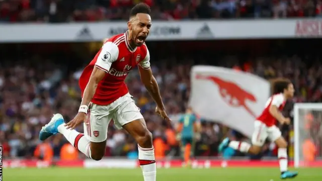 Arsenal striker Pierre-Emerick Aubameyang