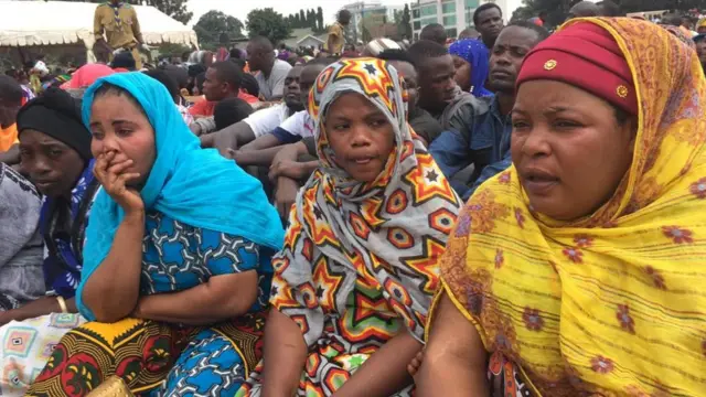 Baadhi ya waombolezaji