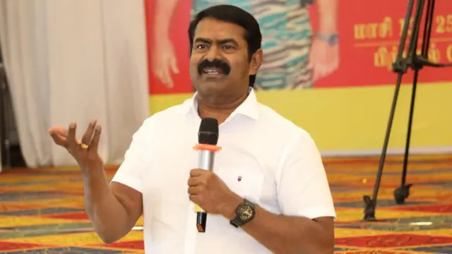 சீமான் வீட்டில் காவல்துறை சம்மன் ஒட்டியபோது நடந்தது என்ன? - BBC News தமிழ்