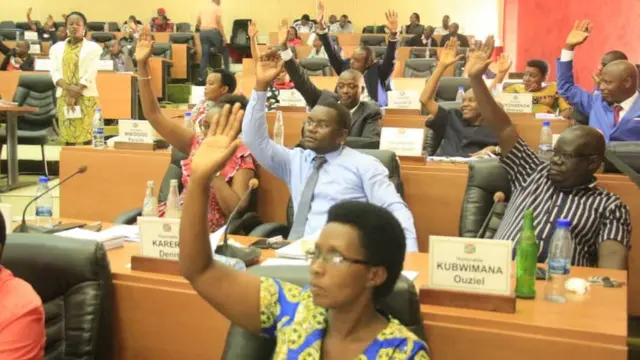 Inteko ishinga amategeko y'u Burundi yatoye uyu mushinga ku bwiganze bw'amajwi