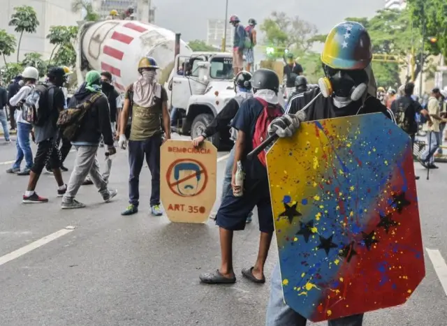 Protestas en Venezuela