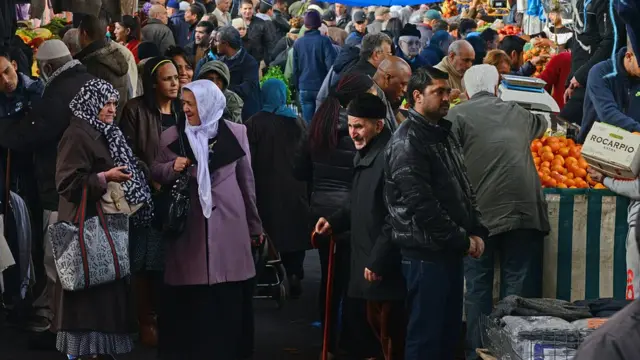 рынок в районе Барб