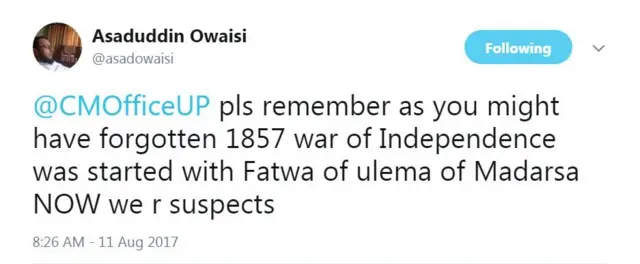 उत्तर प्रदेश सरकार ने मदरसे में तिरंगा फहराने के आदेश दिए