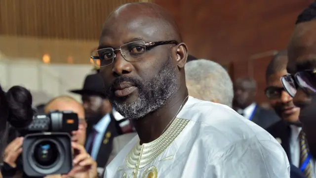 Liberia President George Weah