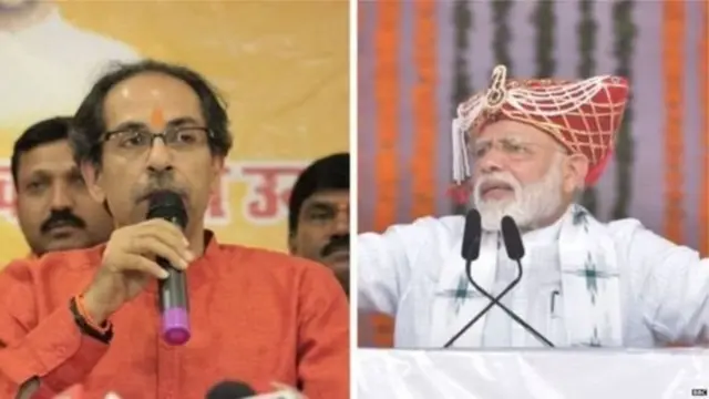 ઉદ્ધવ ઠાકરે, મોદી