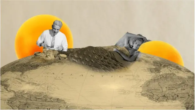 尽管我们知道是地球在移动，但我们仍然在谈论日出日落。