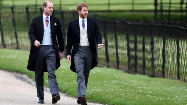 प्रिंस विलियम और हैरी