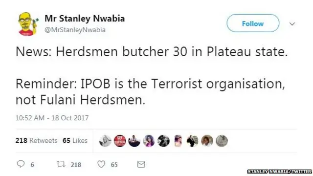 Stanley Nwabia for Twitter