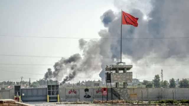 sınırda duman