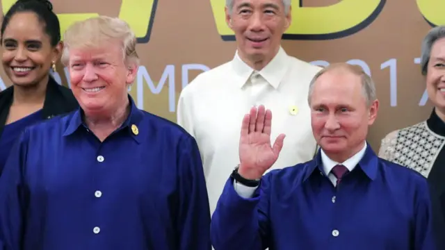 डोनल्ड ट्रंप और पुतिन