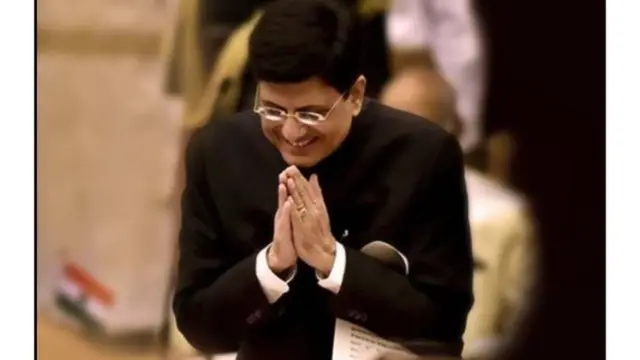 रेल मंत्री पीयूष गोयल