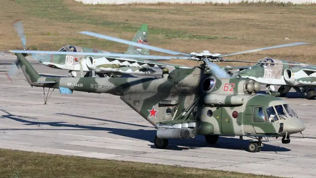 အူလန်အူဒေးကထုတ်တဲ့ Mi-8AMTSh ရဟတ်ယာဥ်