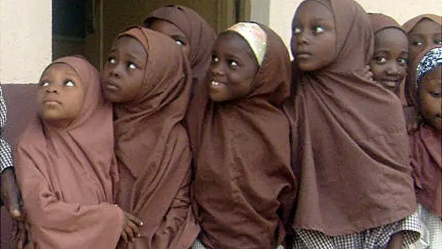 Niñas en Kano, Nigeria.