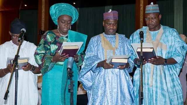 Kemi Adeosun na ndị mịnịsta ndị ọzọ