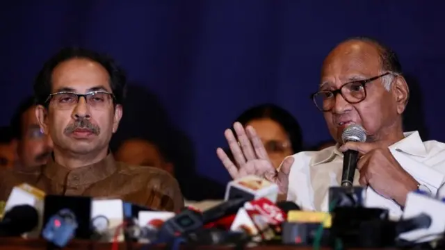 उद्धव ठाकरे, शरद पवार