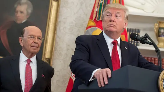 ટ્રમ્પ અને રોસ