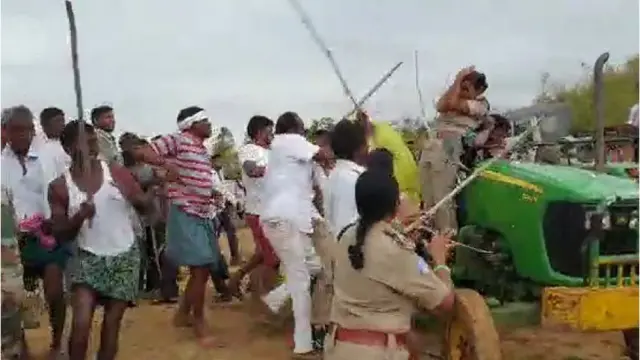 అటవీ అధికారిపై దాడి