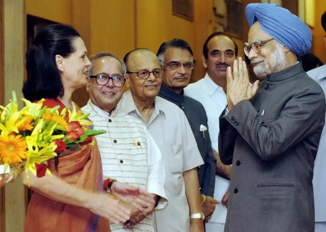 मनमोहन सिंह, कांग्रेस