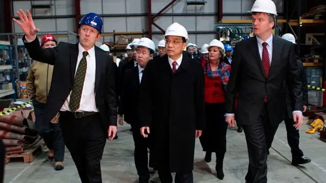 Çinli heyetin ziyareti