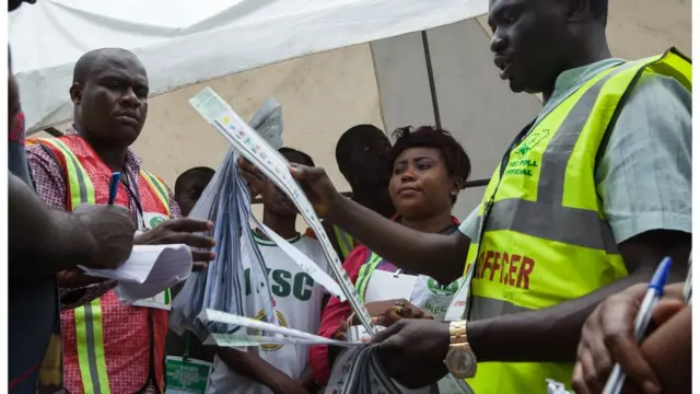 INEC bụ ụlọọrụ na-ahazi ntuliaka na Naịjirịa.