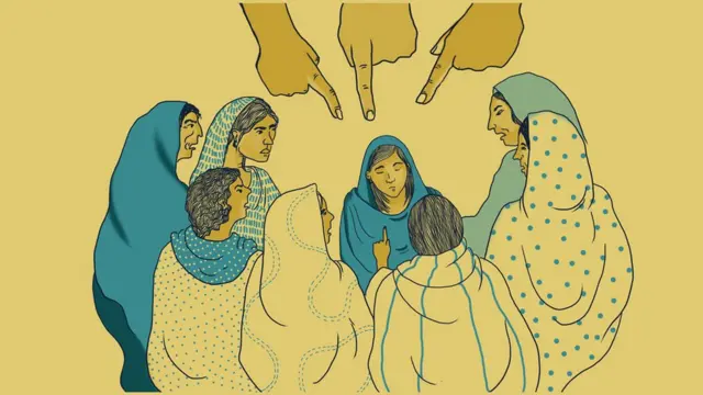 ફરહીનનાં અને તેનાં સગા-વહાલાંનું કલ્પના ચિત્ર