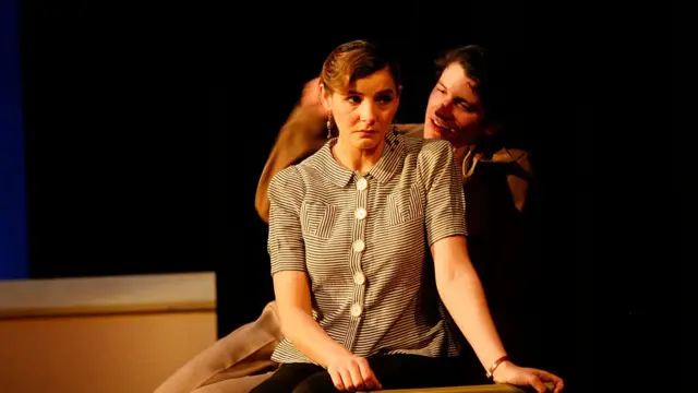 Getty Images // Spinning of the Play "La Profession de Madame Warren"