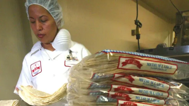 Producción de tortillas en EE.UU.