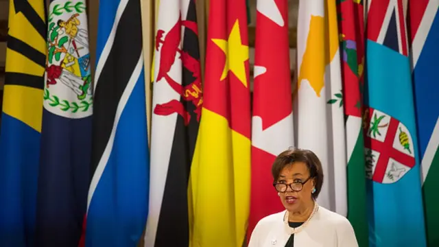 La Baronne Scotland, chef du Secrétariat du Commonwealth